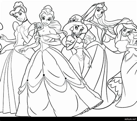 free printable coloring pages disney princess